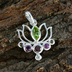 Lucia multicolor Rope-Wire Dainty Pendant