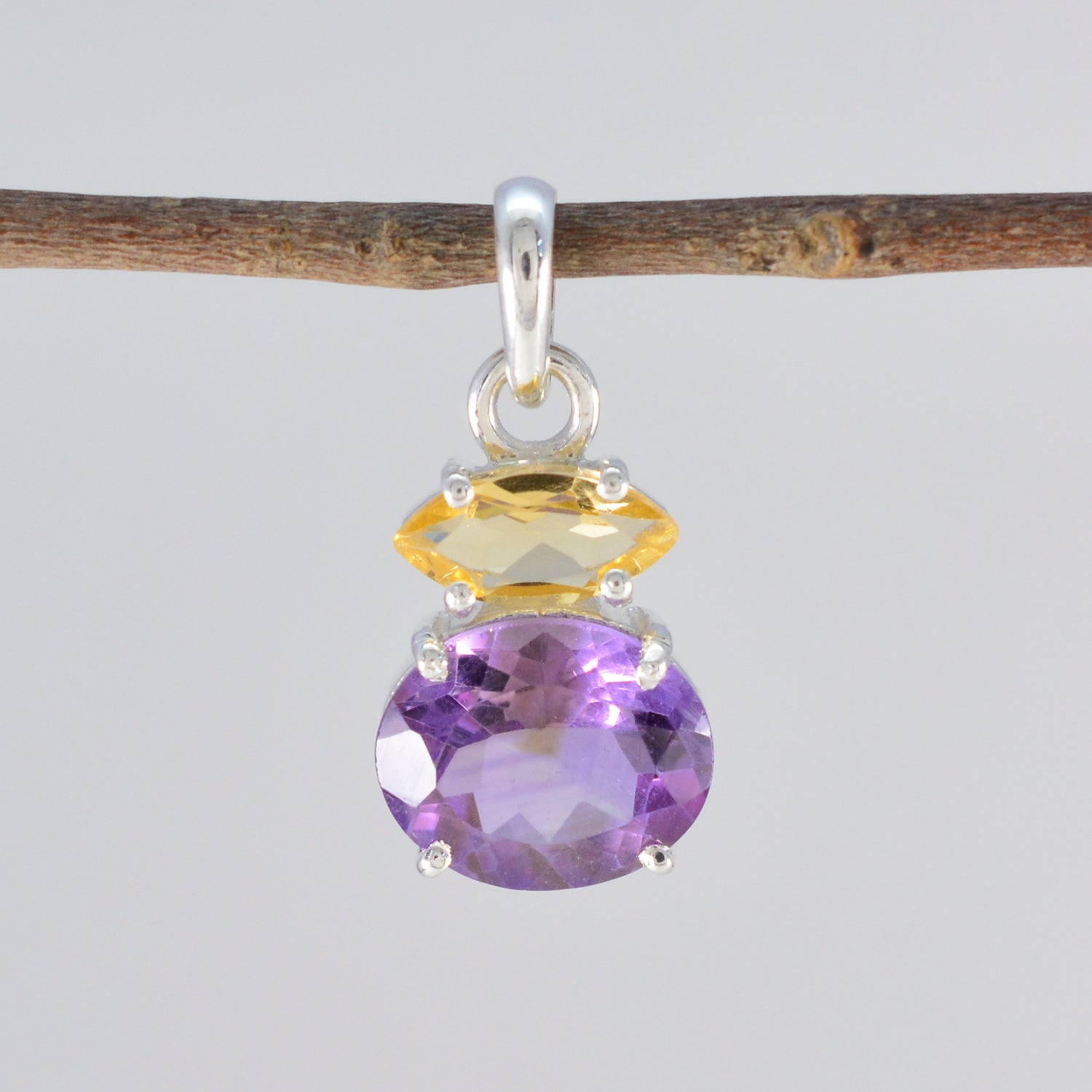 Yasmine multicolor Heart Delicate Pendant
