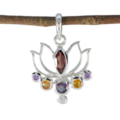 Luisa multicolor Rope-Wire Dainty Pendant Multi Stone multicolor Multicolor