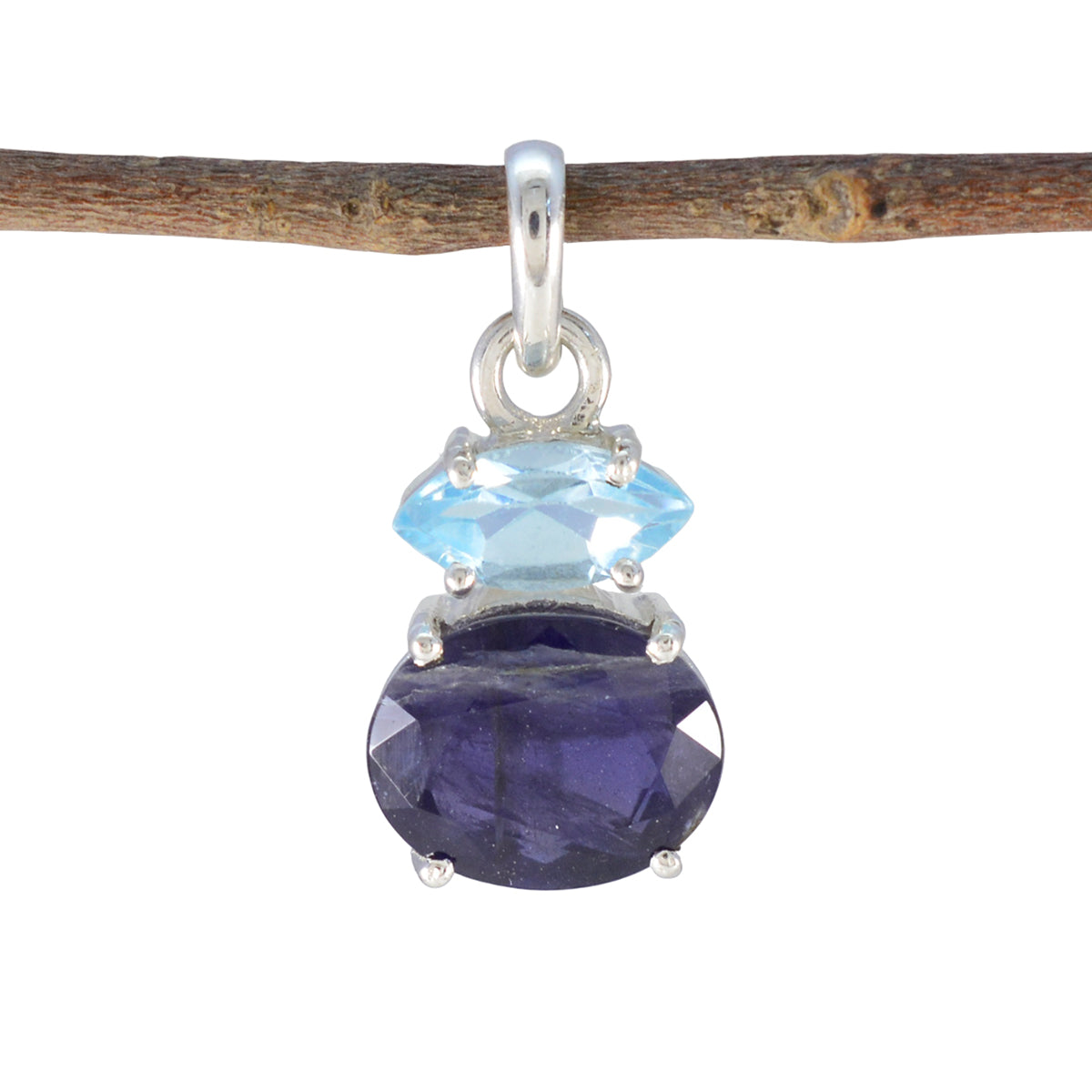 Zoey multicolor Contemporary Delicate Pendant Multi Stone multicolor Multicolor