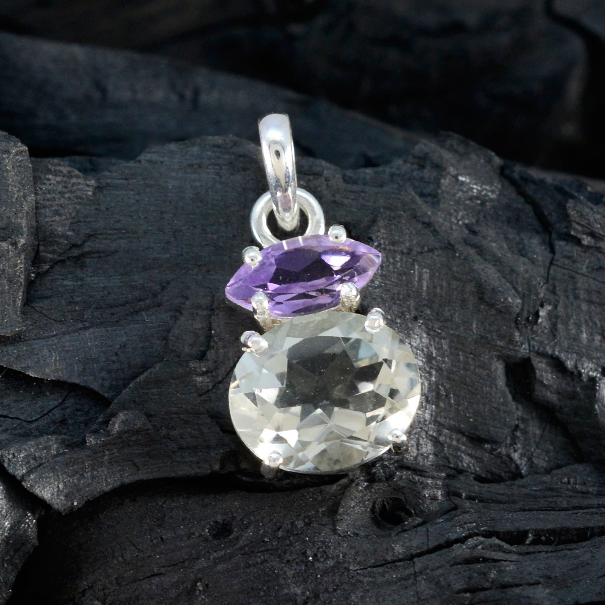 Yasmin multicolor Abstract Delicate Pendant