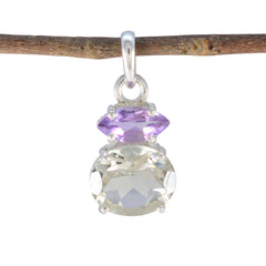 Yasmin multicolor Abstract Delicate Pendant Multi Stone multicolor Multicolor