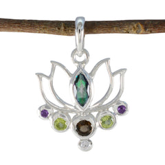 Micaela multicolor Rope-Wire Dainty Pendant Multi Stone multicolor Multicolor