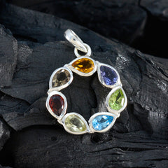 Isla multicolor Engagement Dainty Pendant