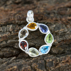 Isla multicolor Engagement Dainty Pendant