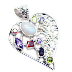 Layla multicolor Rope-Wire Edgy Pendant Multi Stone multicolor Multicolor