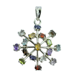 Fernanda multicolor Trendy Eye-catching Pendant Multi Stone multicolor Multicolor