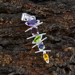 Constanza multicolor Contemporary Tiny Pendant Multi Stone multicolor Multicolor