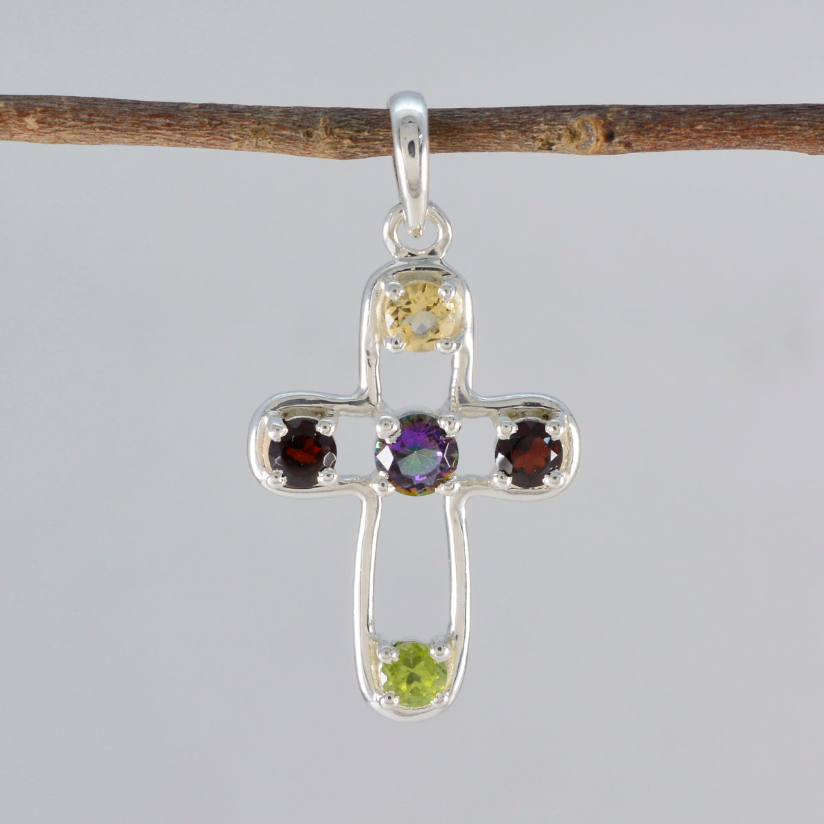 Camila multicolor Cocktail Dainty Pendant