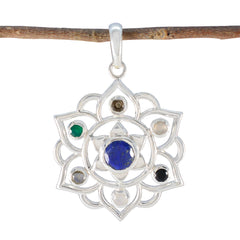 Savannah multicolor Rope-Wire Classic Pendant Multi Stone multicolor Multicolor