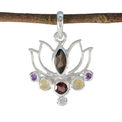Noelia multicolor Rope-Wire Dainty Pendant Multi Stone multicolor Multicolor