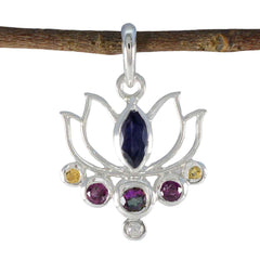 Patricia multicolor Rope-Wire Dainty Pendant Multi Stone multicolor Multicolor