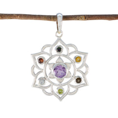 Penelope multicolor Rope-Wire Classic Pendant Multi Stone multicolor Multicolor