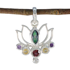 Rebeca multicolor Rope-Wire Dainty Pendant Multi Stone multicolor Multicolor
