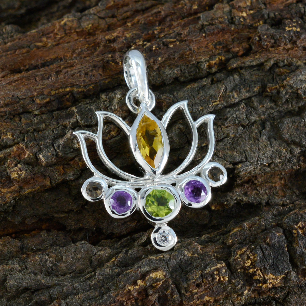 Sara multicolor Rope-Wire Dainty Pendant