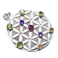Ines multicolor Geometric Statement Pendant