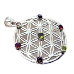 Lili multicolor antique Statement Pendant