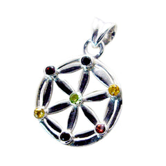 Maya multicolor antique Featherlight Pendant Multi Stone multicolor Multicolor