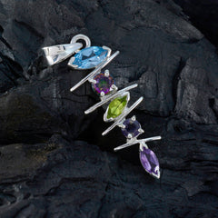 Daniela multicolor Abstract Tiny Pendant