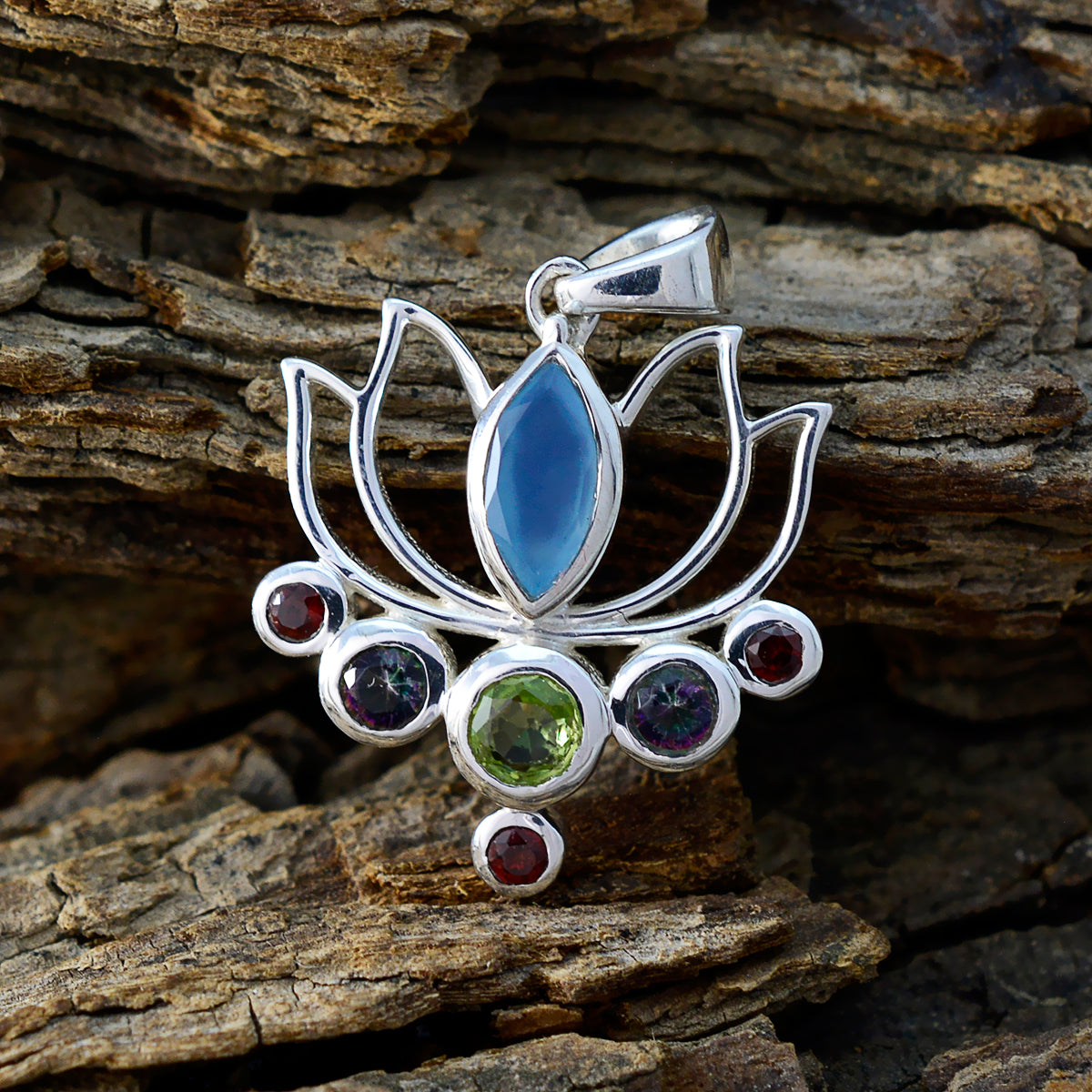 Alice multicolor Rope-Wire Dainty Pendant
