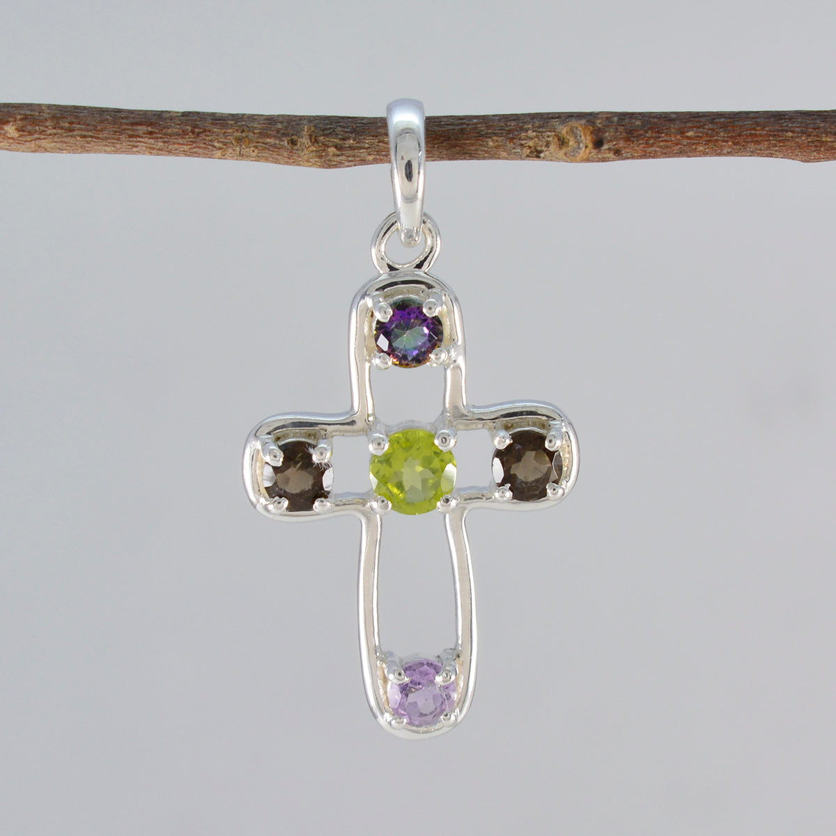 Camilla multicolor Bubble Dainty Pendant