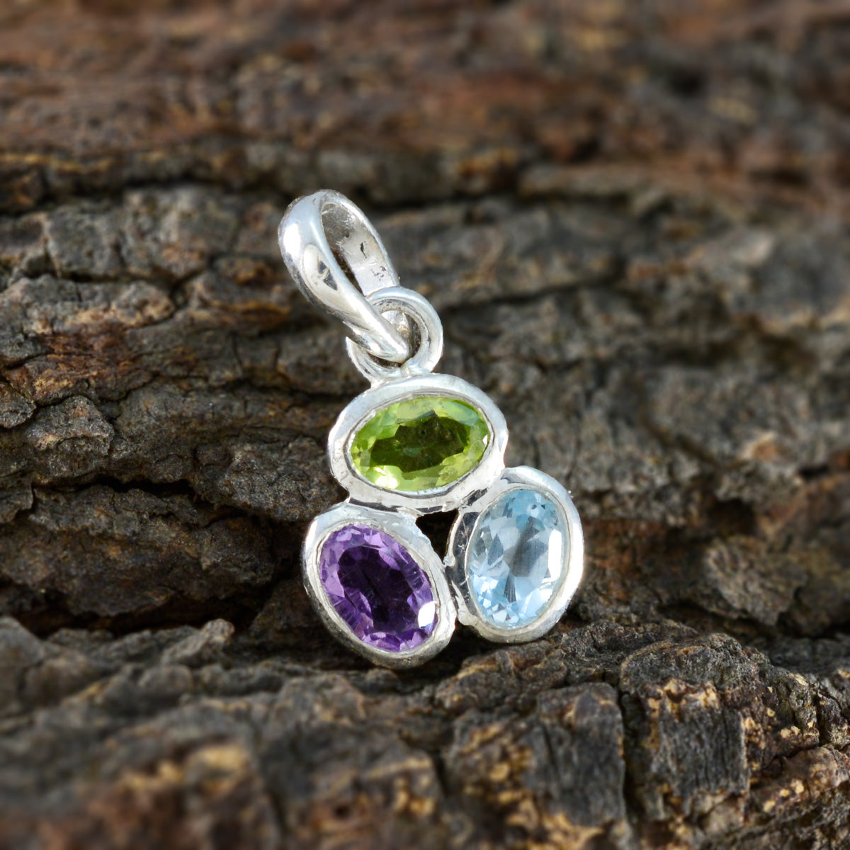 Sakura multicolor Abstract Elegant Pendant