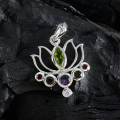 Valentina multicolor Rope-Wire Dainty Pendant