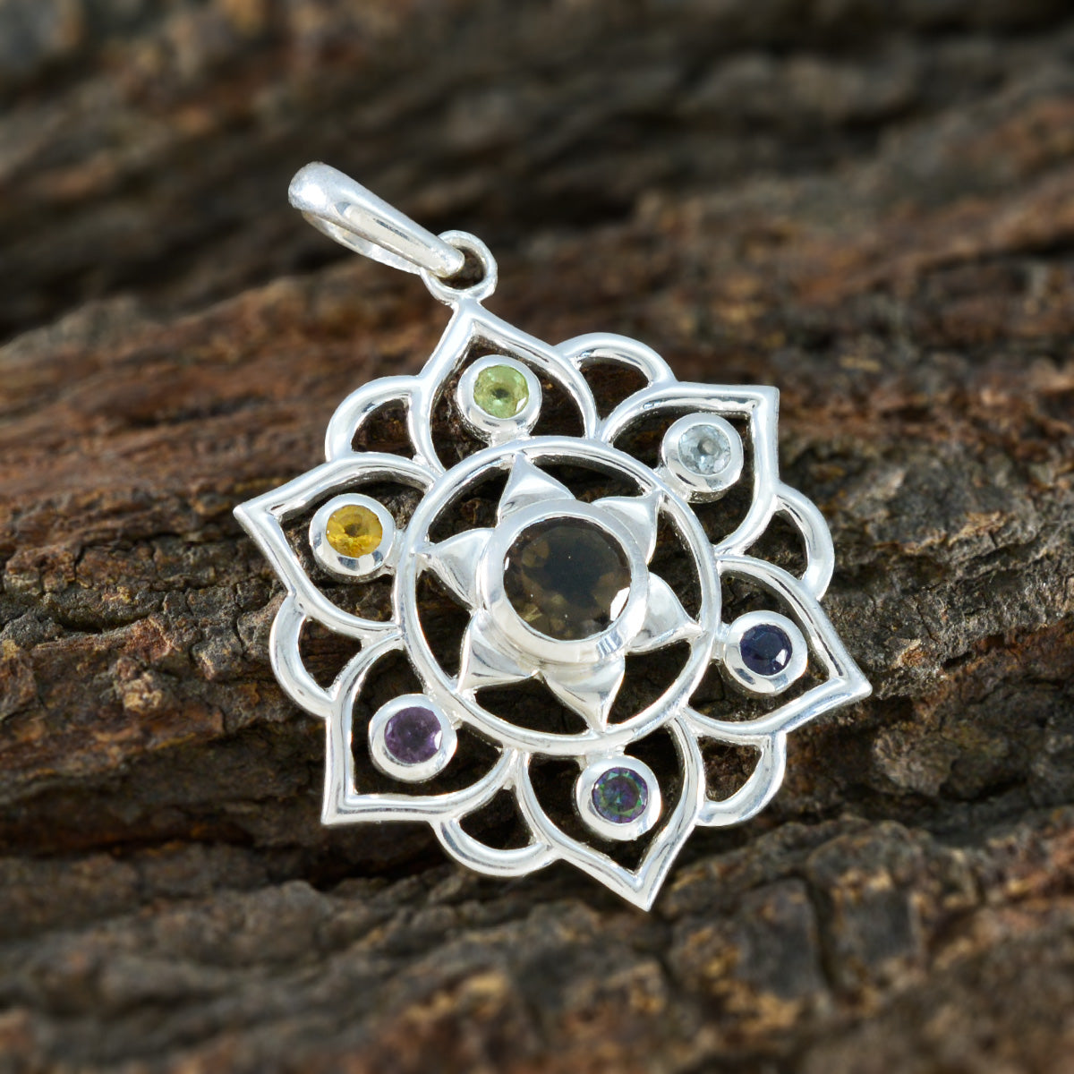 Sophia multicolor Rope-Wire Classic Pendant