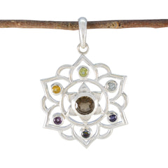 Sophia multicolor Rope-Wire Classic Pendant Multi Stone multicolor Multicolor