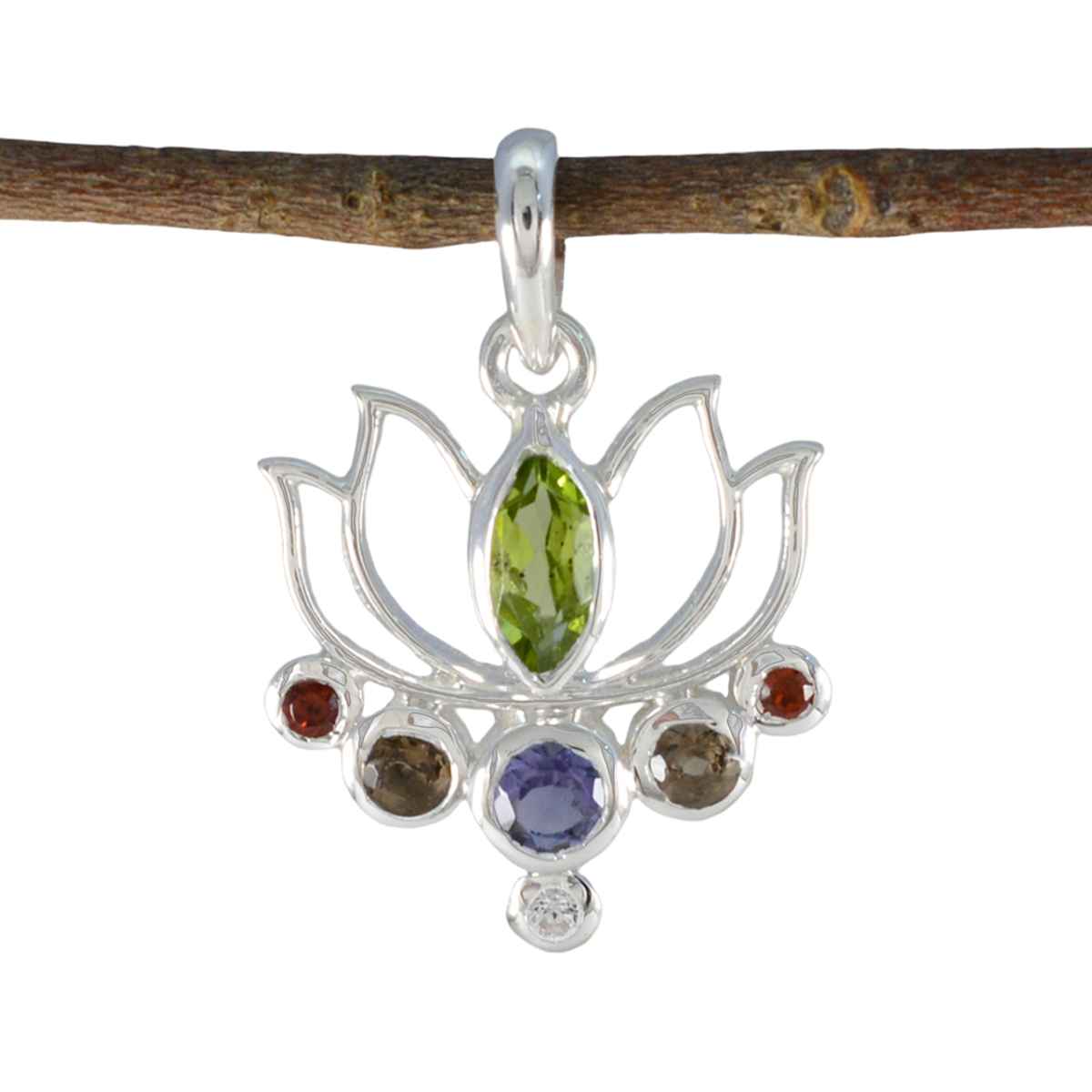Addison multicolor Rope-Wire Dainty Pendant Multi Stone multicolor Multicolor