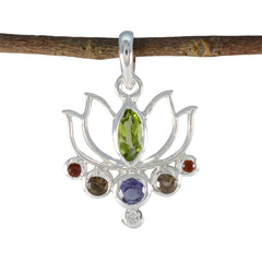 Addison multicolor Rope-Wire Dainty Pendant Multi Stone multicolor Multicolor