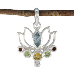Agnes multicolor Rope-Wire Dainty Pendant Multi Stone multicolor Multicolor