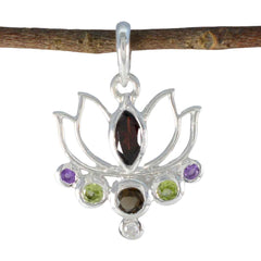 Alina multicolor Rope-Wire Dainty Pendant Multi Stone multicolor Multicolor