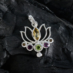 Anna multicolor Rope-Wire Dainty Pendant