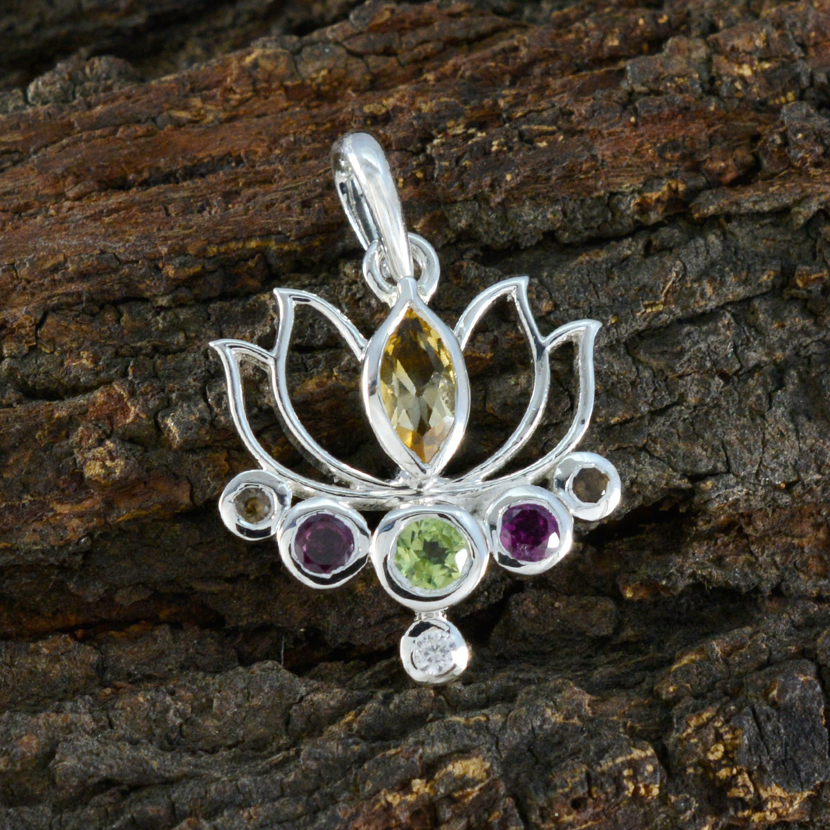 Anna multicolor Rope-Wire Dainty Pendant