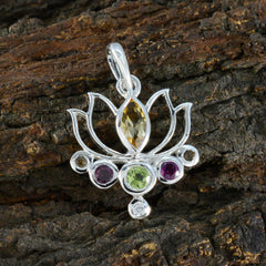 Anna multicolor Rope-Wire Dainty Pendant