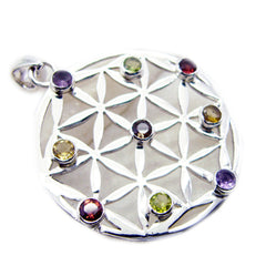 Isabel multicolor antique Statement Pendant