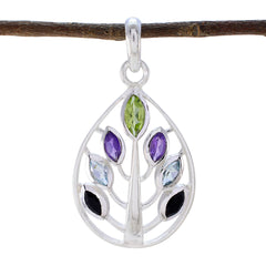 Aisha multicolor Cocktail Tiny Pendant Multi Stone multicolor Multicolor