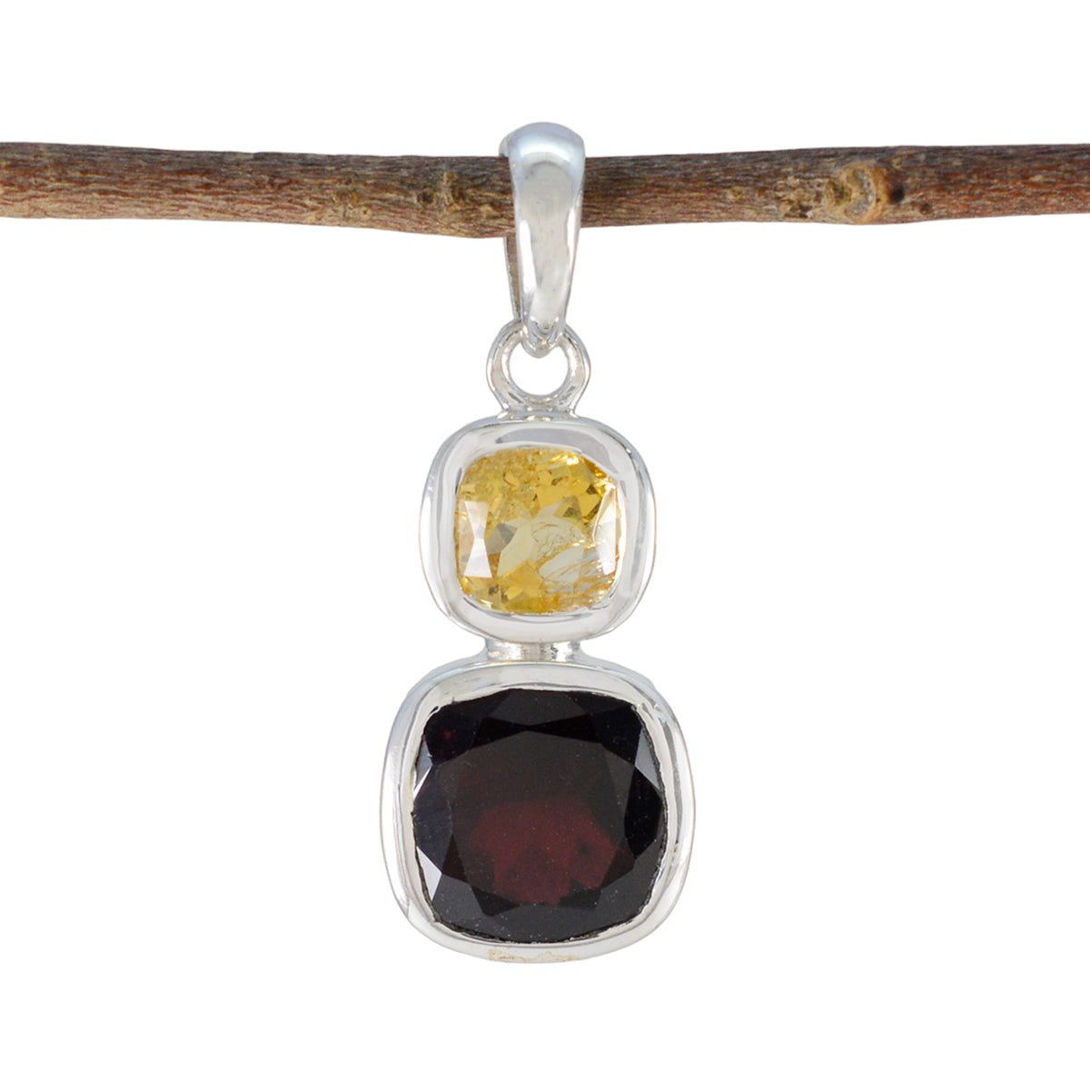 Sofia multicolor Abstract Whisper-thin Pendant Multi Stone multicolor Multicolor