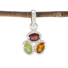 Seo-yeon multicolor Trendy Elegant Pendant Multi Stone multicolor Multicolor