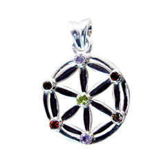 Mila multicolor Retro Featherlight Pendant