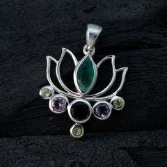 Ava multicolor Rope-Wire Dainty Pendant