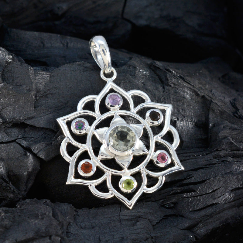 Violet multicolor Rope-Wire Classic Pendant