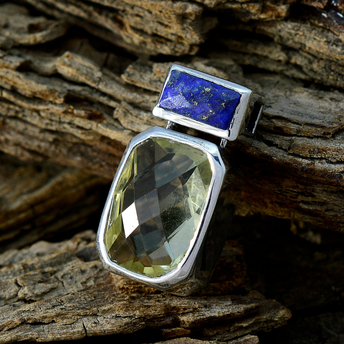 Antonia multicolor Abstract Whisper-thin Pendant