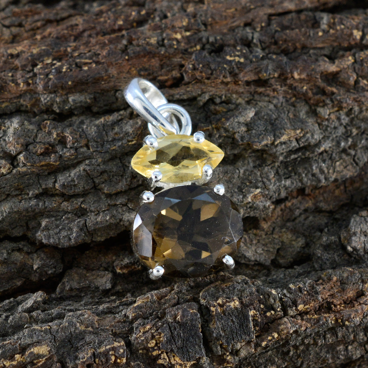 Yasmine multicolor Graceful Delicate Pendant