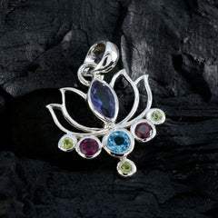 Bianca multicolor Rope-Wire Dainty Pendant