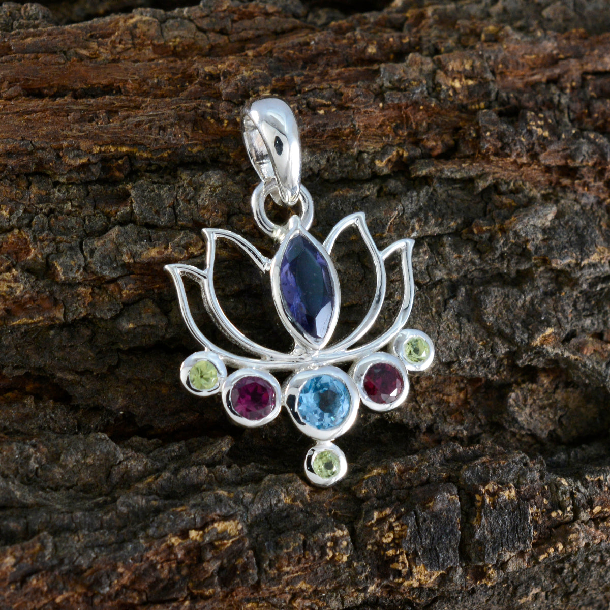 Bianca multicolor Rope-Wire Dainty Pendant