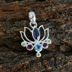 Bianca multicolor Rope-Wire Dainty Pendant