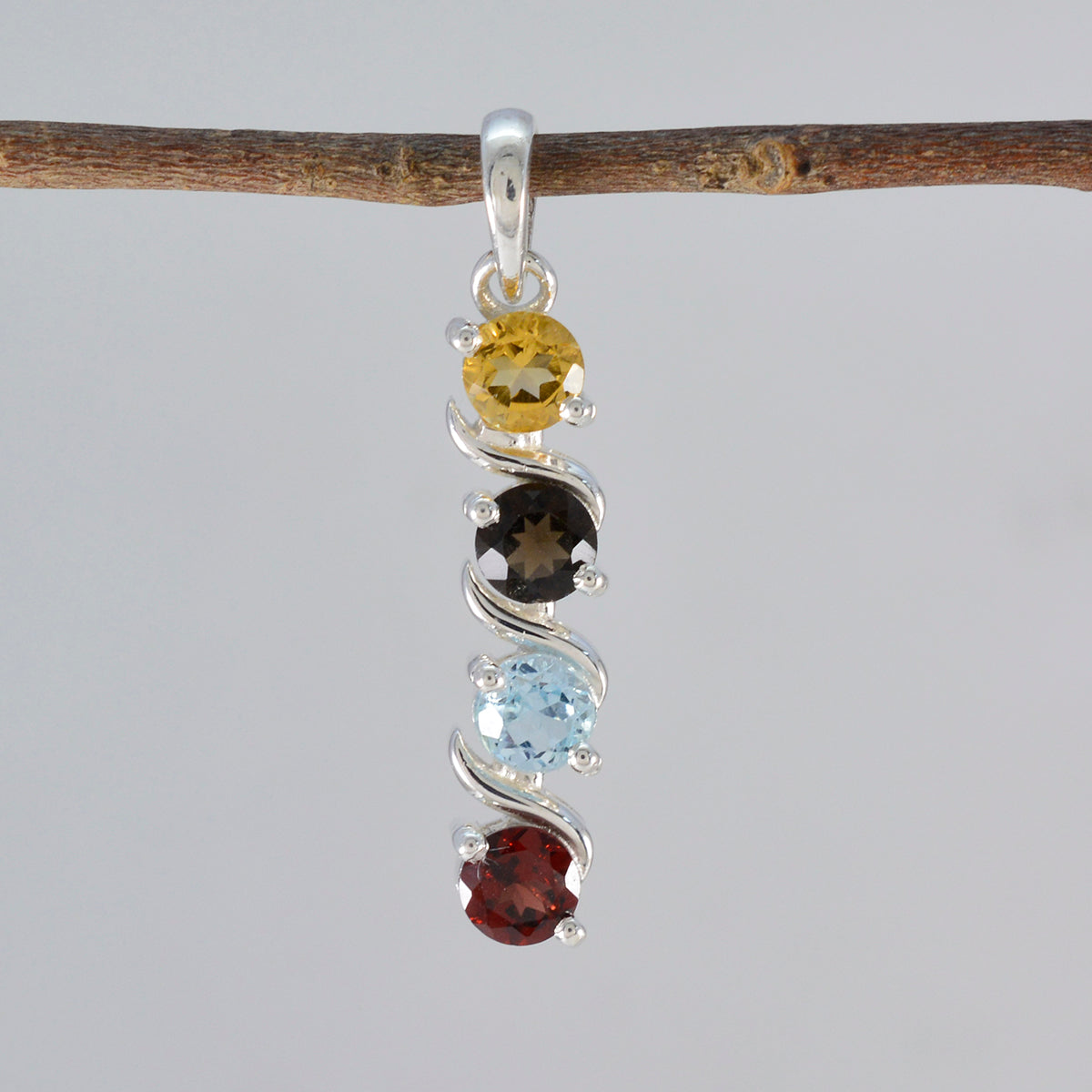 Zoe multicolor Sophisticated Delicate Pendant