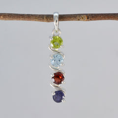 Zoey multicolor Armor Delicate Pendant